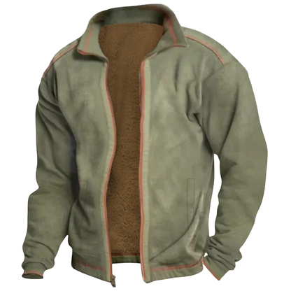 Casual Gebreid Vest met Modieuze Print