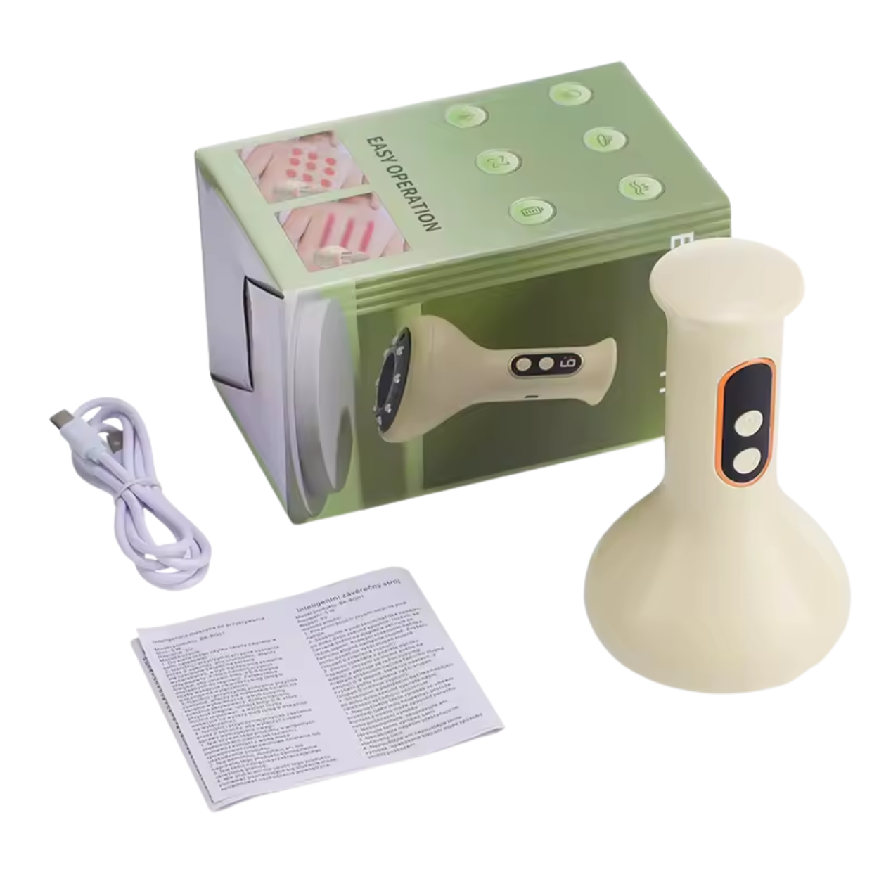 Ventouses Électriques Gua Sha Multifonctions pour Massage Corps