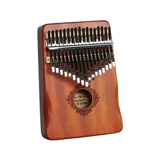 Kalimba 17 Touches en Bois avec Piano à Pouce Portatif - Marcherelle
