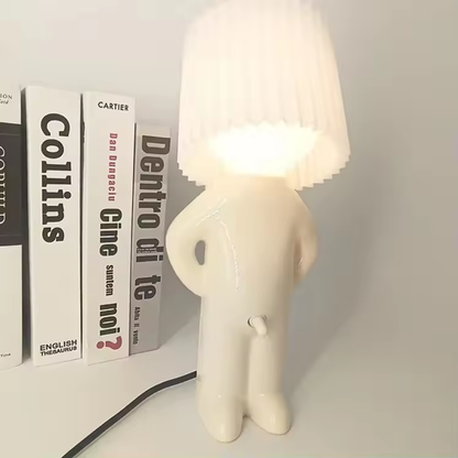 Originele Bureaulamp in de Vorm van een Figuren