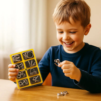 Educatief metalen puzzelspel voor kinderen