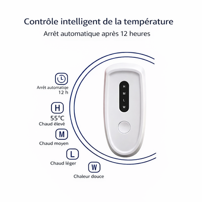Marcherelle™ – Elektrische Warmtedeken met Automatische Uitschakeling en 6 Instelbare Temperatuurniveaus