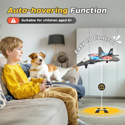 Marcherelle™ – Avion Télécommandé avec Lumière Voltige et Fun