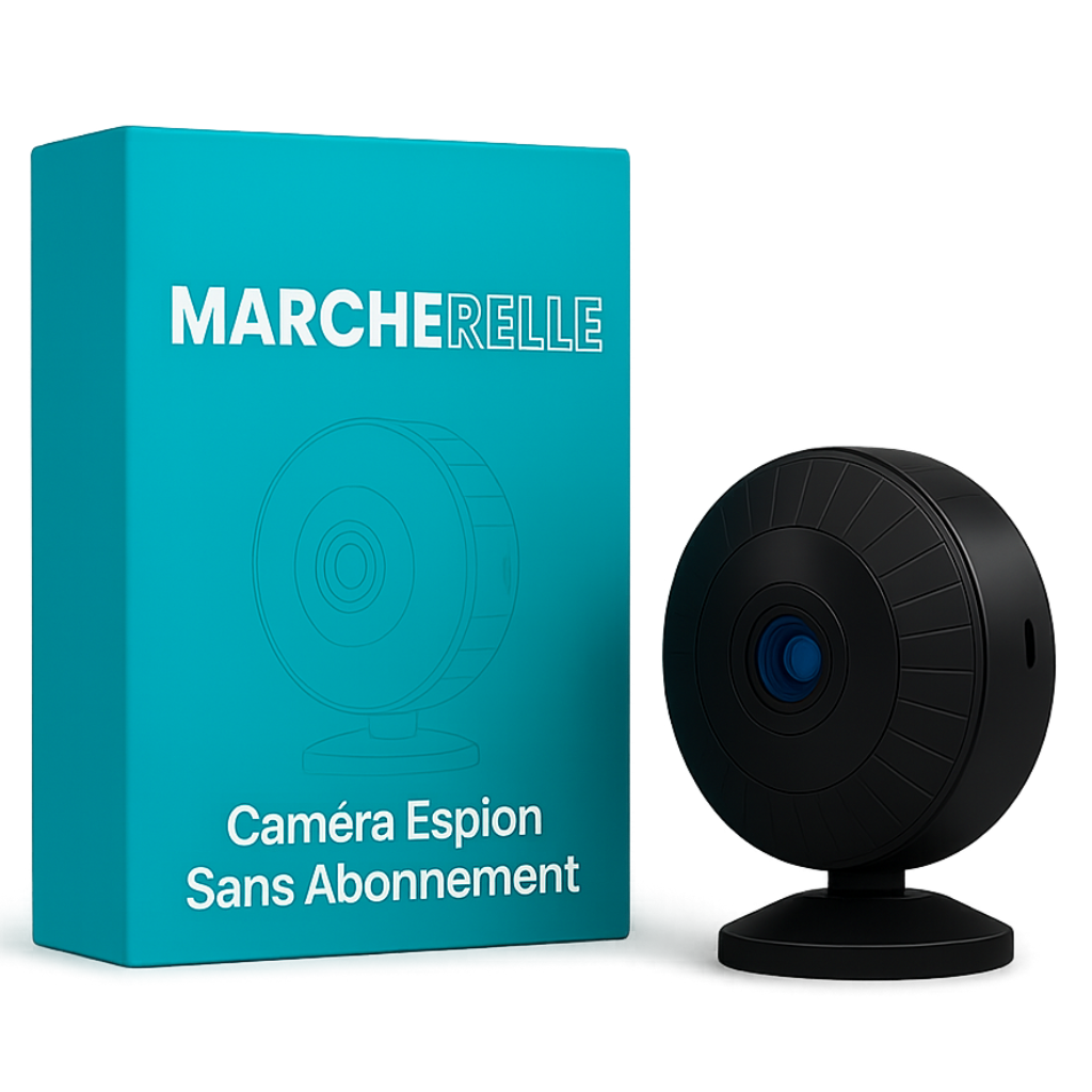 Marcherelle™ – Caméra Espion 4K WiFi avec Vision Nocturne et Détection de Mouvement