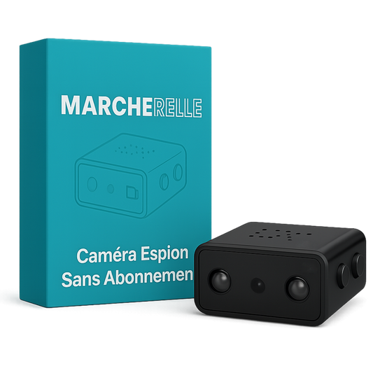 Marcherelle™ – Caméra de Surveillance Sans Fil Full HD avec Vision Nocturne
