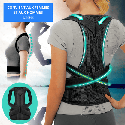 Marcherelle™ – Correcteur de Posture Réglable Soulagement des Douleurs et Confiance