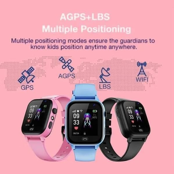 Marcherelle™ – Montre Connectée Enfant avec Localisation GPS et Appels