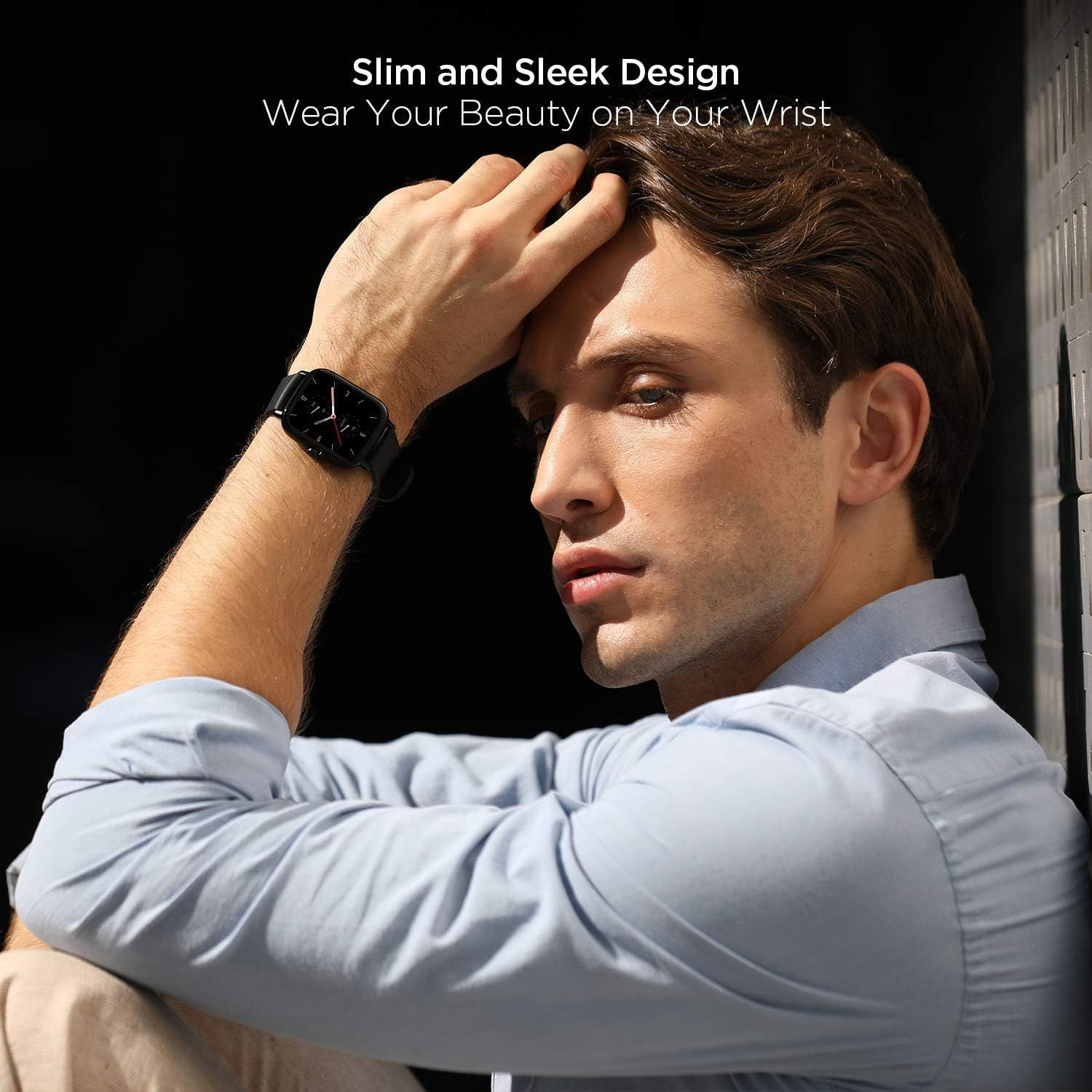 Marcherelle™ | Montre Connectée GPS AMOLED avec Suivi de Santé et Appels Bluetooth