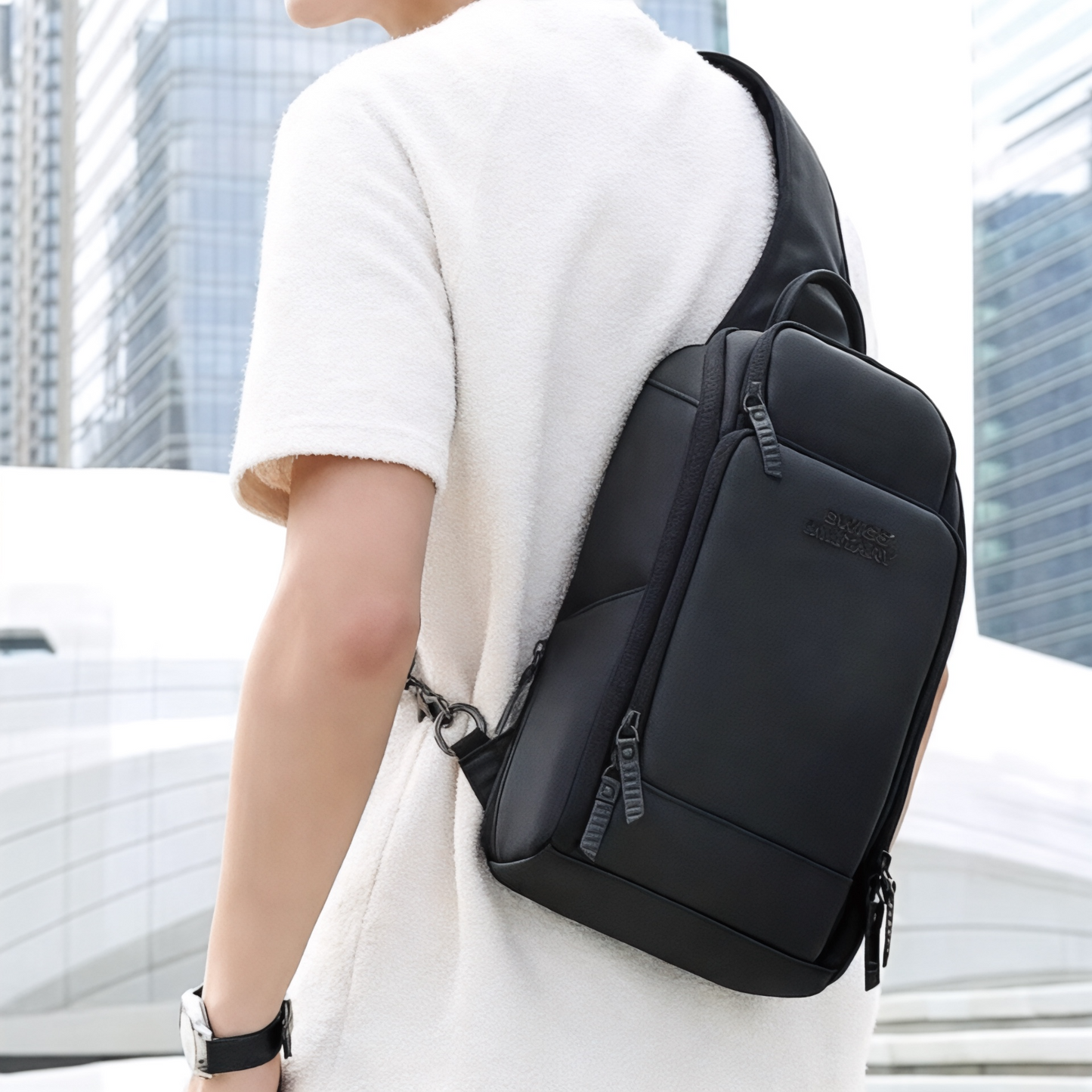 Marcherelle™ – Sac Bandoulière Antivol Imperméable avec Port USB Caché