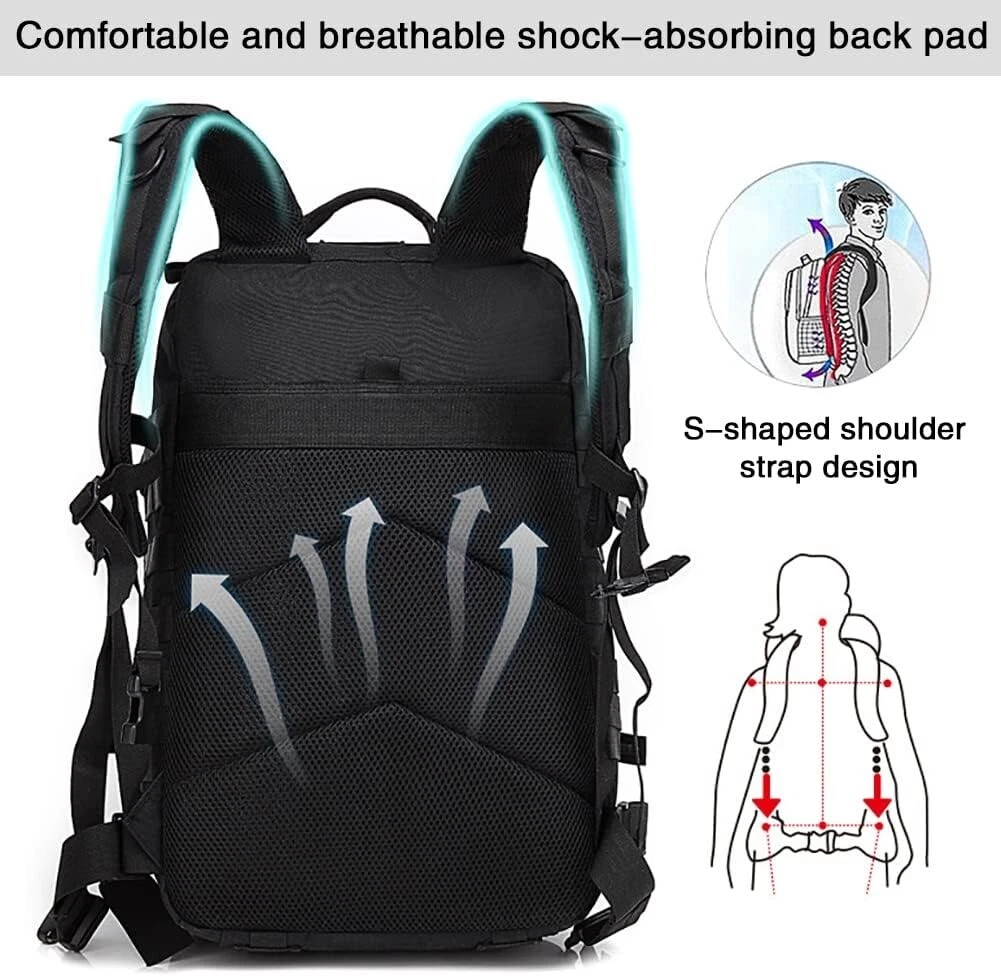 Marcherelle™ – Sac à Dos Tactique Durable et Résistant aux Intempéries