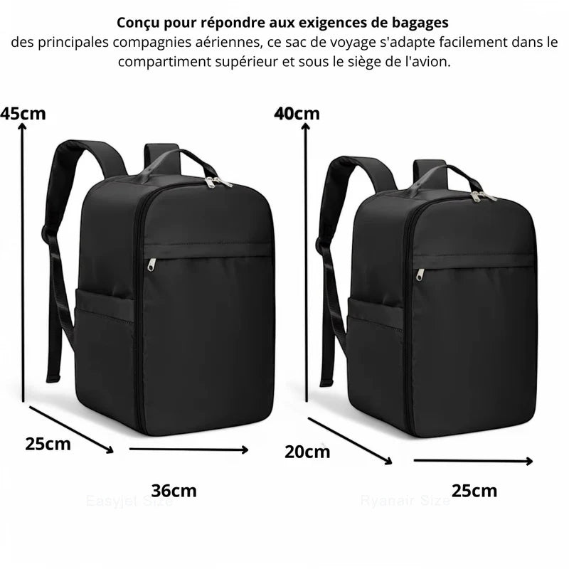 Marcherelle™ – Sac à Dos de Voyage Élégant & Imperméable