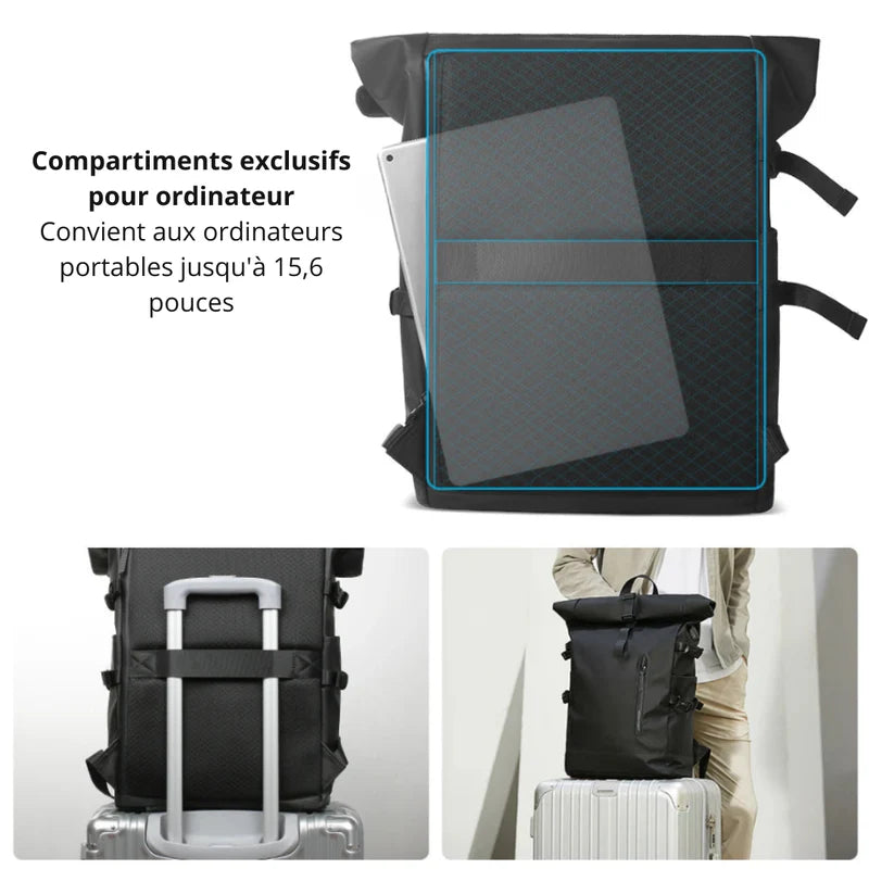 Marcherelle™ – Sac à Dos de Voyage Imperméable & Léger