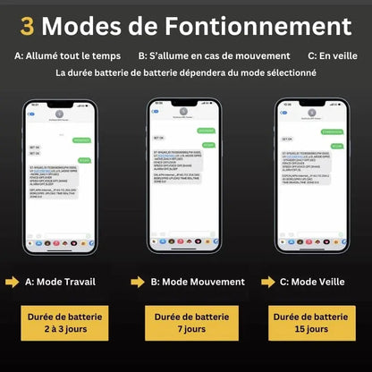 Marcherelle™ – Traceur GPS Voiture Étanche avec Surveillance Vocale & Autonomie 5000mAh