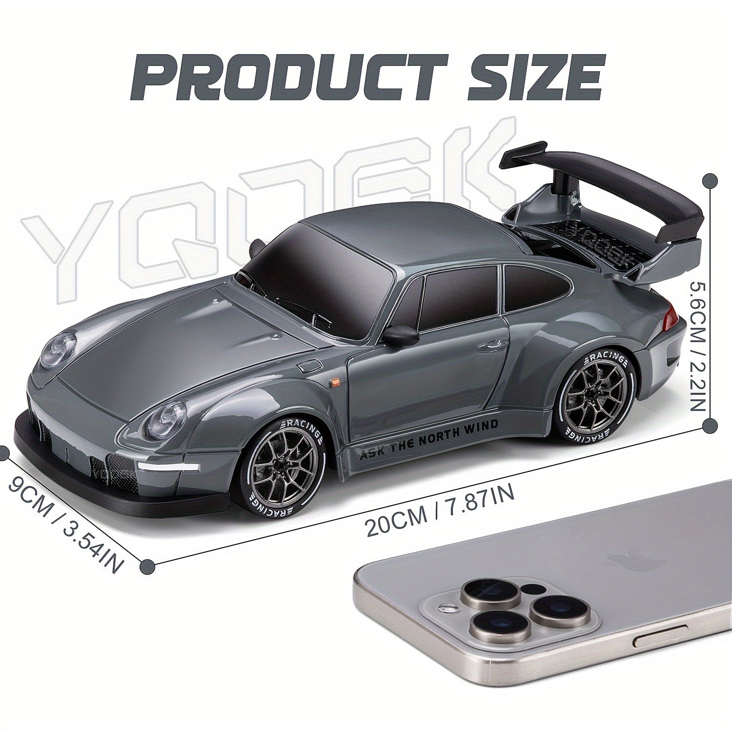 Marcherelle™ – Voiture RC Drift Télécommandée 2.4GHz Rechargeable