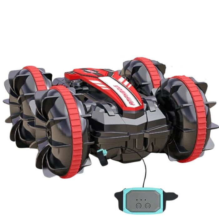 Marcherelle™ – Voiture Tout Terrain Télécommandée avec Conception Amphibie et Vitesse de 15 km/h