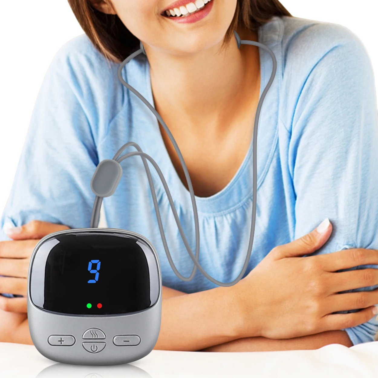 Elektrische Verwarmde Ontspannende Nekmassager