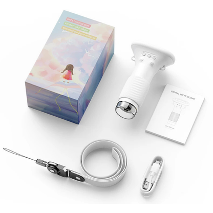 Kinder Microscoop met Kleurrijk Digitaal Scherm