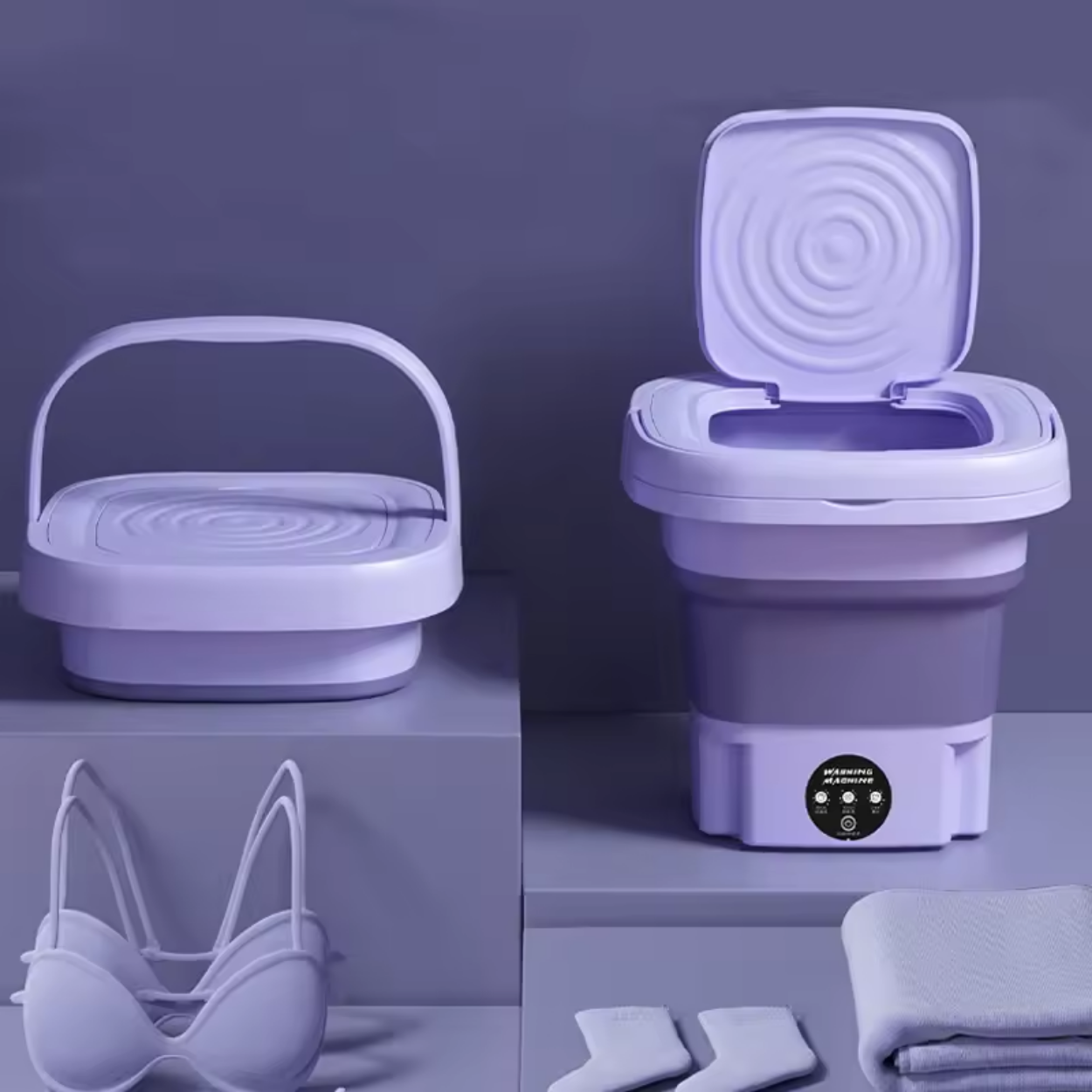 Lave-Linge Portable Compact et Léger