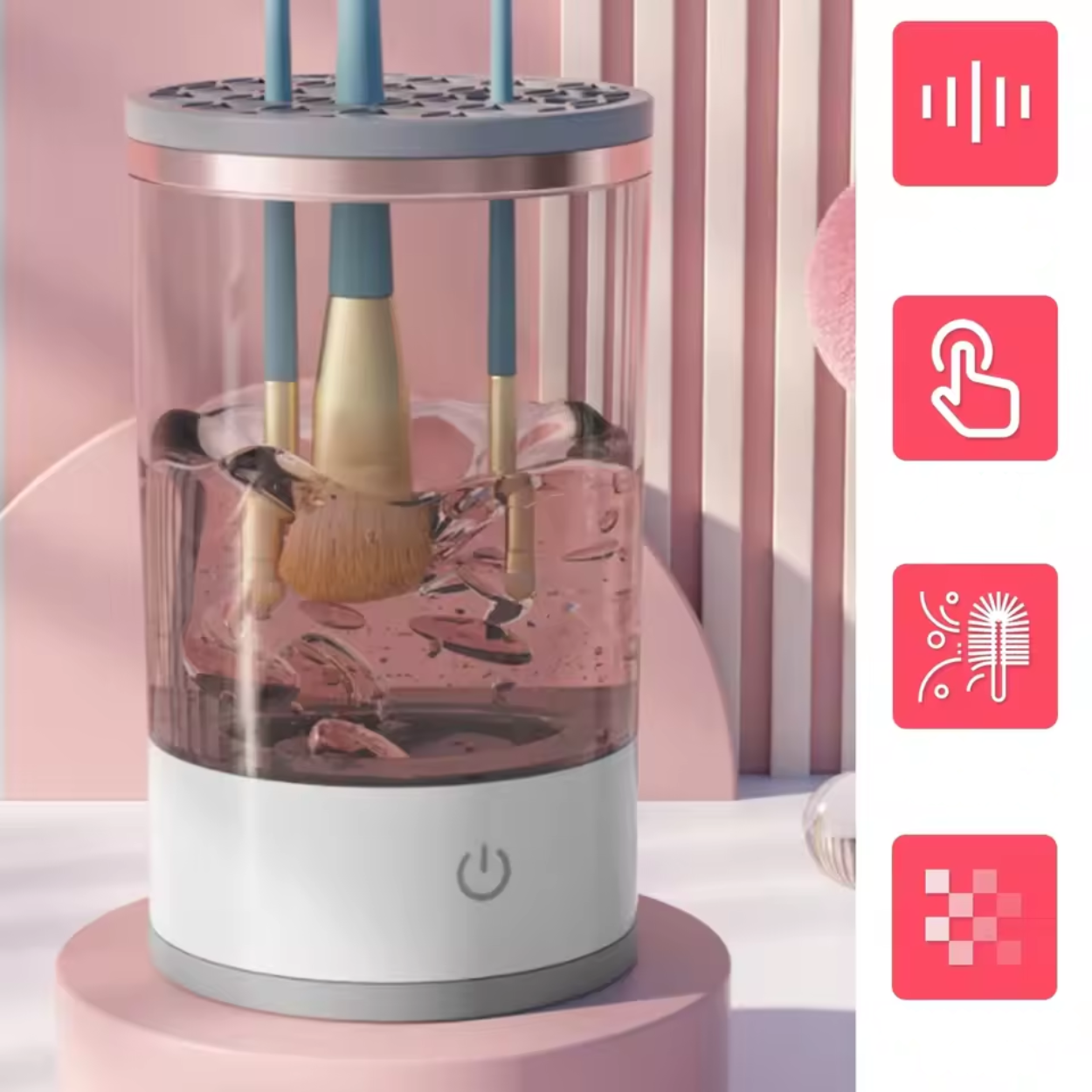 Nettoyeur Ultrason pour Pinceaux de Maquillage