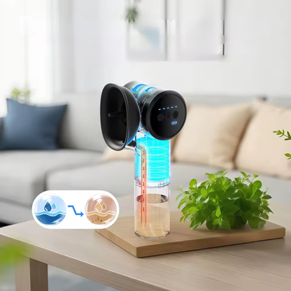 Nettoyeur d'Oreilles Électronique Chauffant avec Eau et Air Pulvérisé
