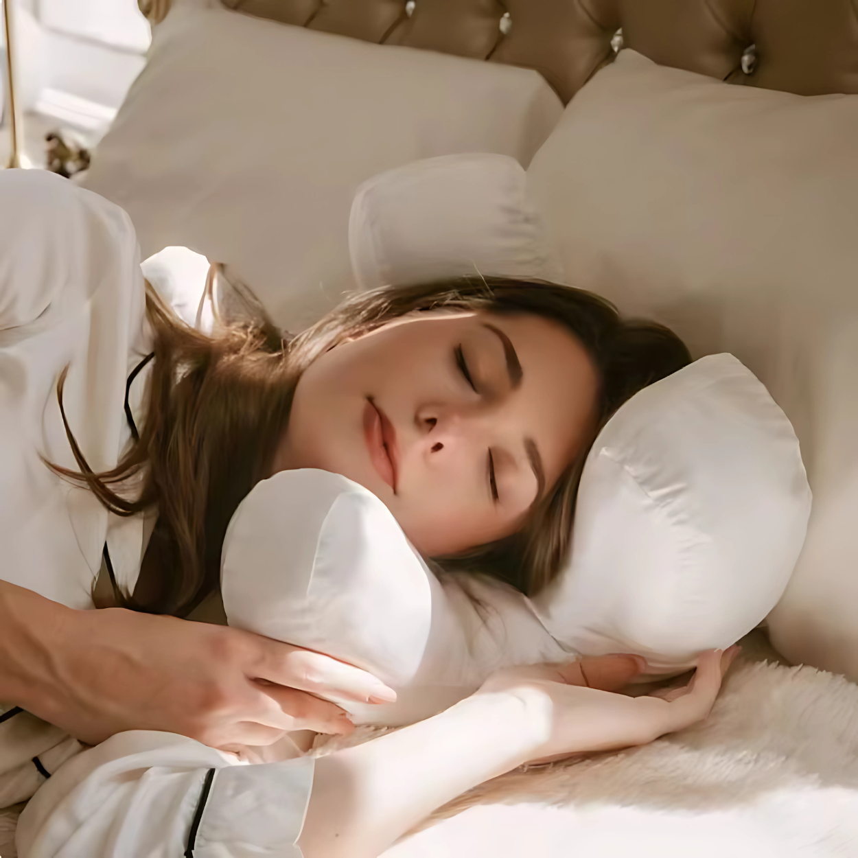 Anti-Aging Gezichtscontour Kussen voor Diepe Slaap