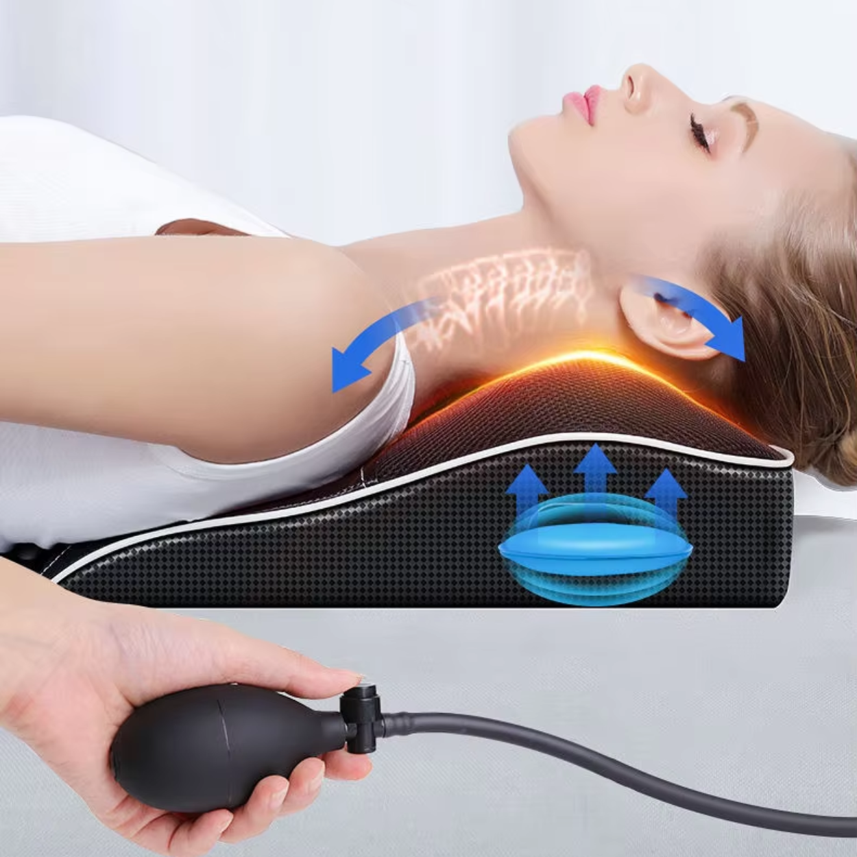 Elektrisch Massagekussen voor Rug en Schouders