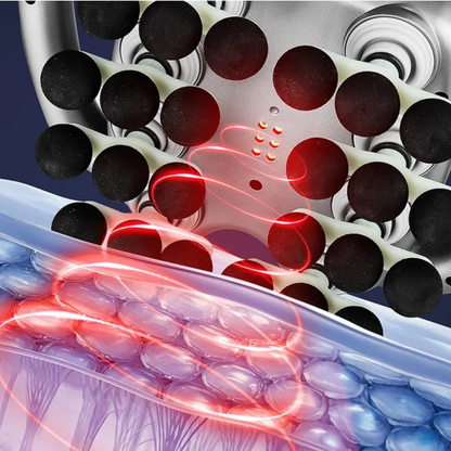 Pistolet de Massage Professionnel 24 Rouleaux