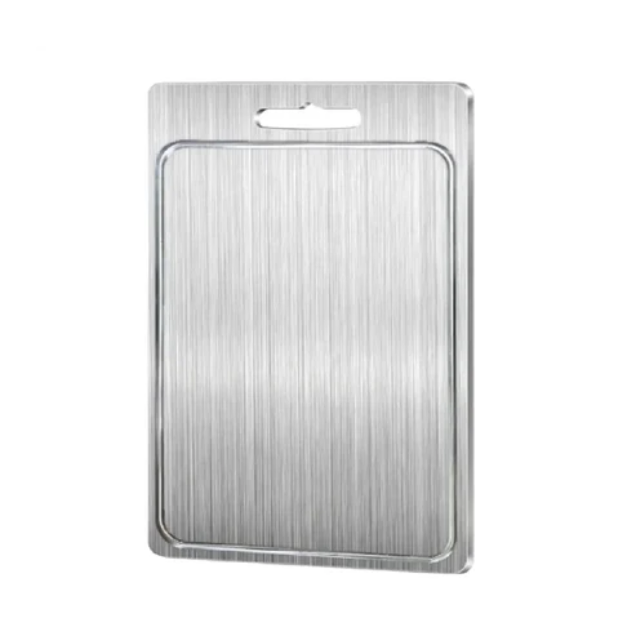 Hygiënische dubbelzijdige roestvrijstalen snijplank voor de keuken