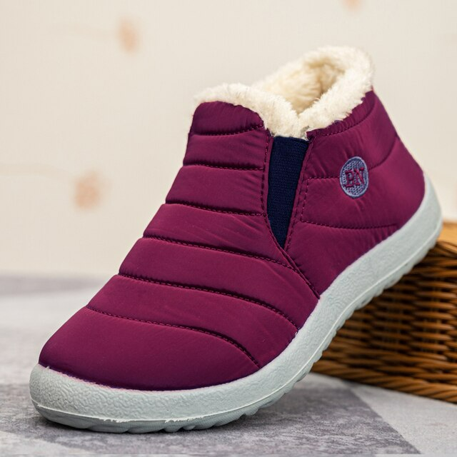 Bottines Hiver Chaudes et Gripantes