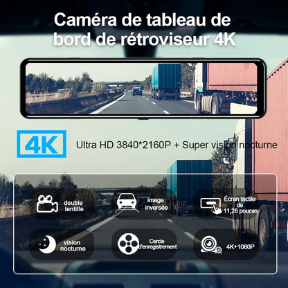 4K Spiegelcamera met GPS en Opnamefunctie