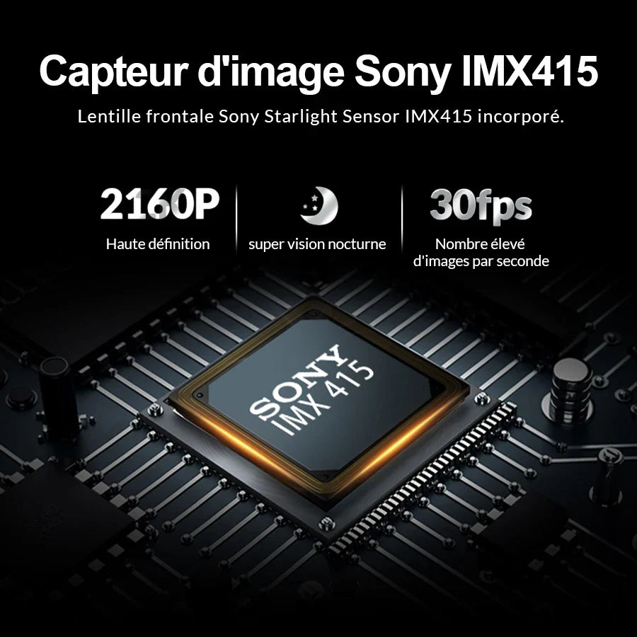 4K Spiegelcamera met GPS en Opnamefunctie