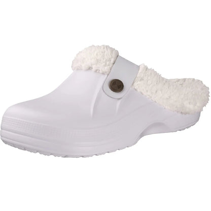 Warme, antislip bontpantoffels voor dames en heren
