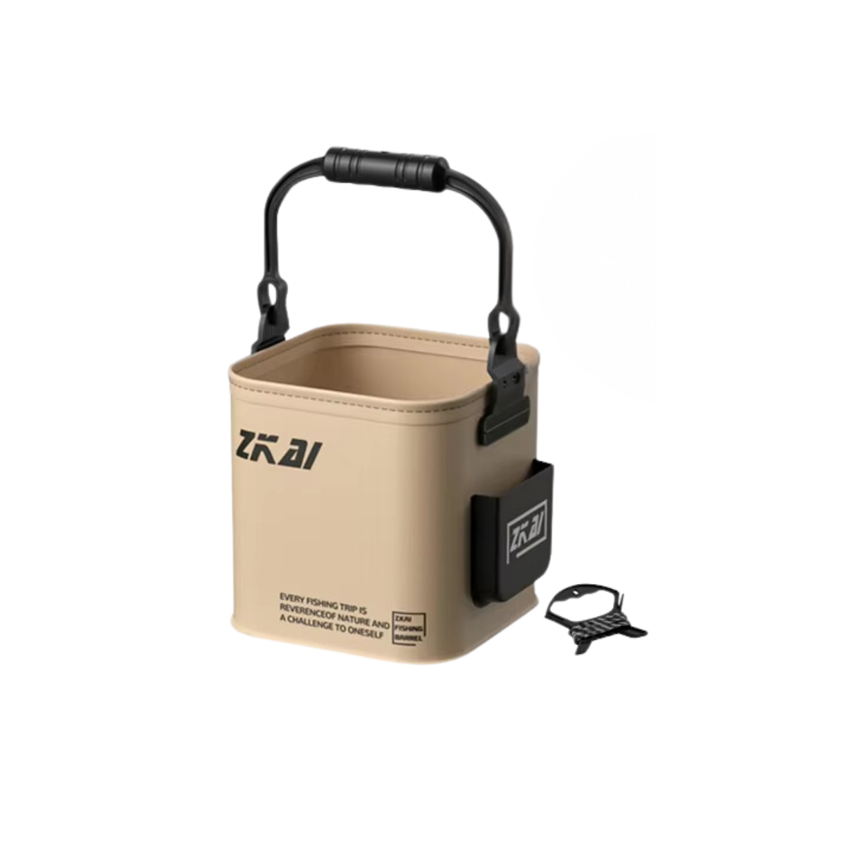 Seau de Pêche Pliable et Léger pour Pêcheurs