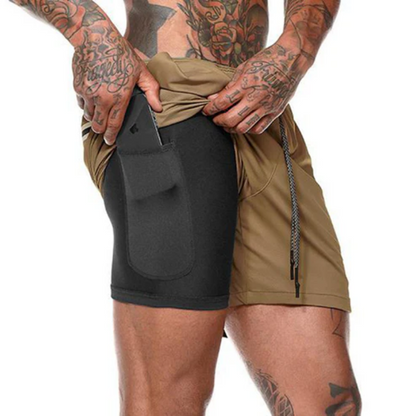 Sport- en hardloopshorts voor heren