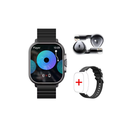 Smartwatch met Ingebouwde Bluetooth Oordopjes