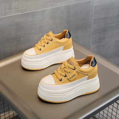 Chaussures Plates-Formes Élévatrices 9 cm pour Femme Moderne