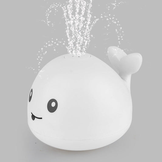 Jouet de bain Baleine avec Arroseur LED et Fontaine Automatique - Foivo