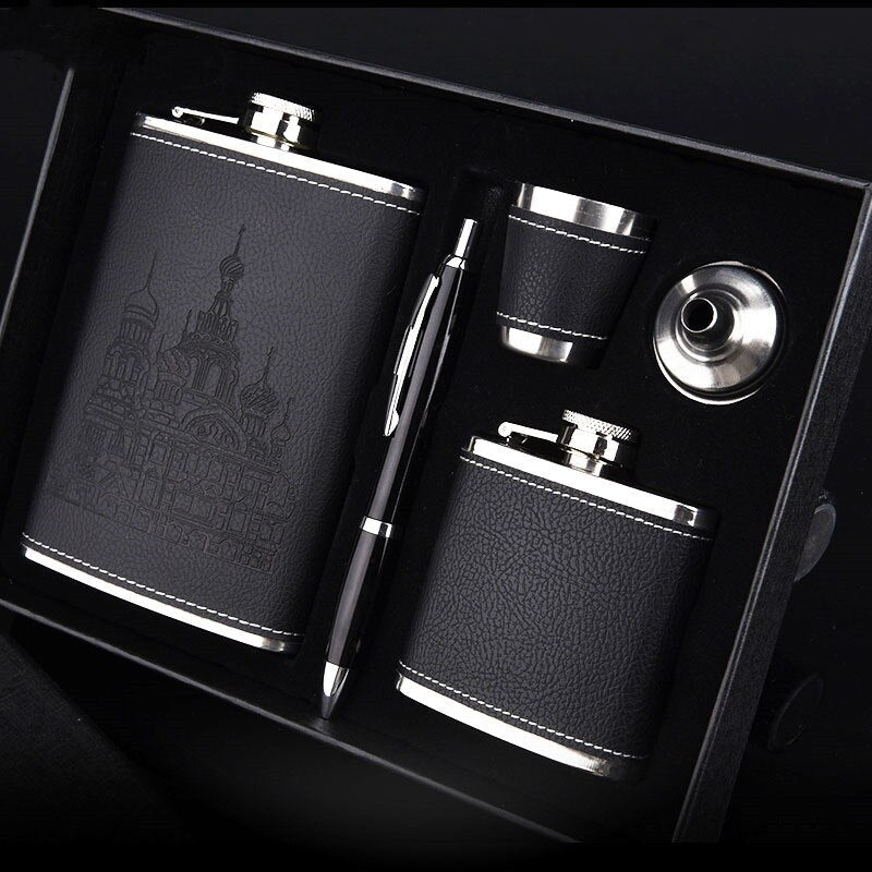 Flasque Inox Poche avec Design Compact - Foivo