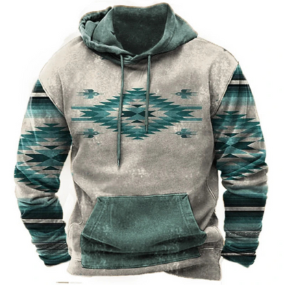 Sweat à Capuche Streetwear Imprimé Coloré et Confortable