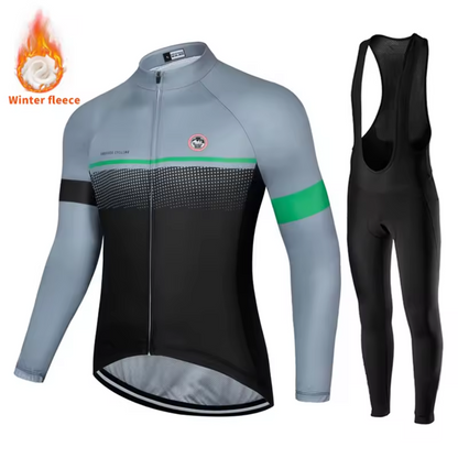 Combinaison Cyclisme Hiver Chaud et Légère