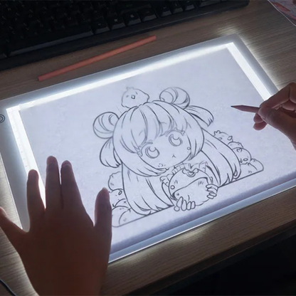 Tablette LED Écran Graphique Lumineux Réglable pour Dessin