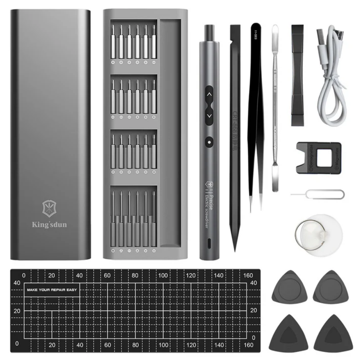 Multifunctionele Elektrische Schroevendraaier 62-in-1 Krachtig