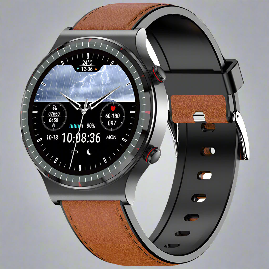 Stijlvolle Sportieve Slimme Horloge voor Gezondheidsmonitoring