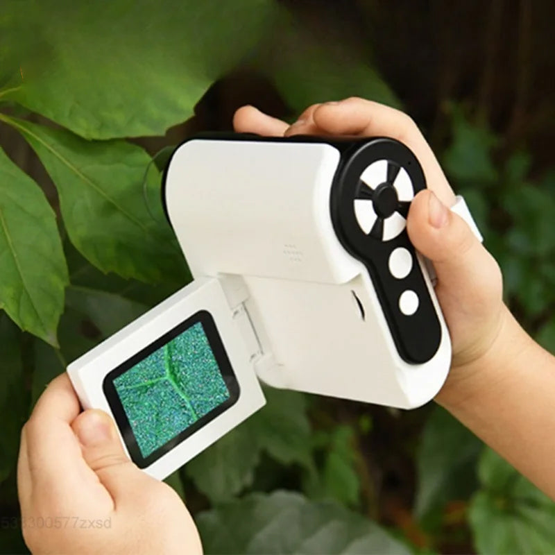 Microscope Éducatif pour Enfants 1000X avec Éclairage Réglable - Santeova