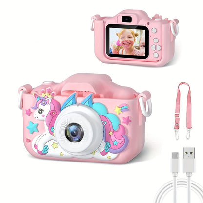 Appareil Photo Enfant Coloré avec Caméra Jouet