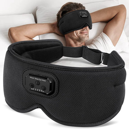 Masque de sommeil Sonore Ergonomique avec Musique Relaxante - Santeova