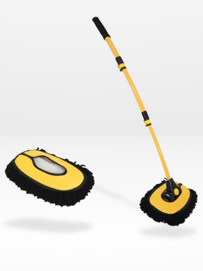 Brosse de nettoyage voiture télescopique et douce