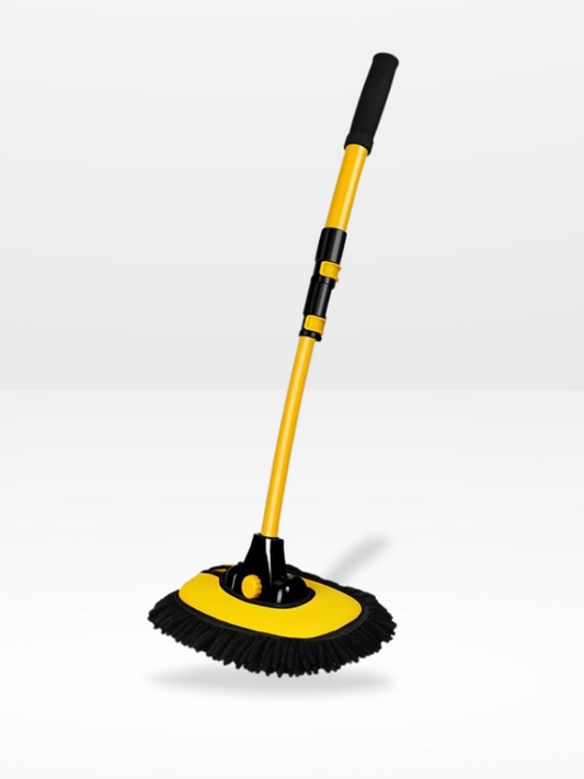 Brosse de nettoyage voiture télescopique et douce - Marcherelle