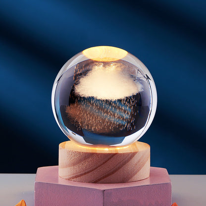 Lampe de Nuit Cristal Élégante