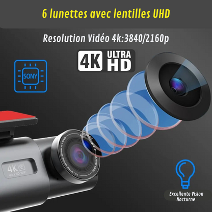 4K Full HD Autocamera met Continue Opname